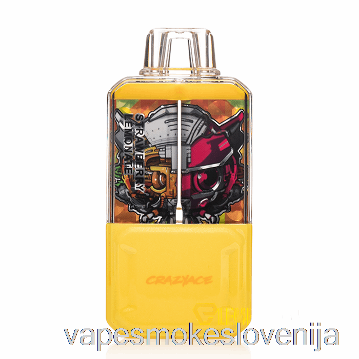 Vape Petrol Crazyace B15000 Jagodna Limonada Za Enkratno Uporabo